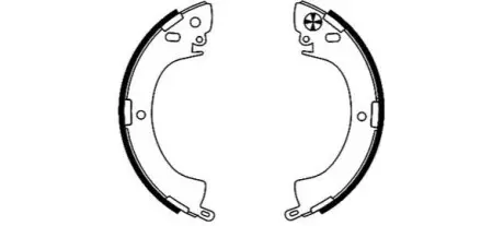 Гальмівна колодка MITSUBISHI L 300 / DELICA II, L 300 III, L200, L200 / TRITON, PAJERO CLASSIC, PAJERO I, PAJERO II 1.6-3.0 05.80 TEXTAR 91035200