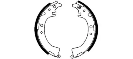 Гальмівна колодка TOYOTA CAMRY, RAV 4 I 2.0/2.2/2.4 01.94-11.06 TEXTAR 91048200