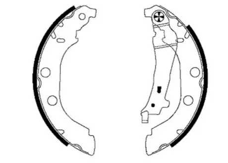 Гальмівна колодка PEUGEOT 406 1.6-2.2D 11.95-12.04 TEXTAR 91052600