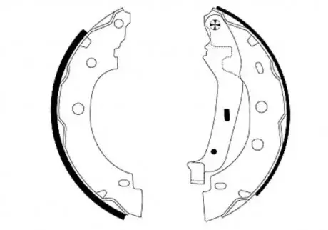 Гальмівна колодка DACIA LOGAN NISSAN KUBISTAR RENAULT KANGOO, KANGOO EXPRESS, SANDERO/STEPWAY I 1.0ALK-Electric 08.97 TEXTAR 91052800