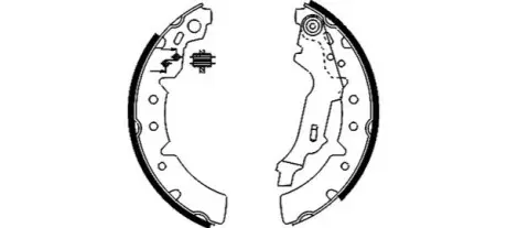 Гальмівна колодка TOYOTA CARINA E VI, COROLLA 1.4-2.0D 04.92-01.02 TEXTAR 91056700
