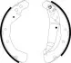Гальмівна колодка OPEL ASTRA G, ASTRA G CLASSIC, ASTRA H, ASTRA H CLASSIC, ASTRA H GTC, COMBO, COMBO TOUR 1.2-2.2D 02.98 TEXTAR (91060100) зображення 1