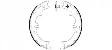 Гальмівна колодка LEXUS GS, IS I, IS SPORTCROSS, LS, RX, SC TOYOTA ALTEZZA, ALTEZZA GITA, ARISTO, AVENSIS VERSO, CELSIOR, GRANVIA, HARRIER, HIGHLANDER, MARK II IX, PREVIA I 1.8-4.3 01.90 TEXTAR 91060500