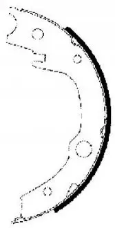 Гальмівна колодка CHERY A5, COWIN 3 TOYOTA AVENSIS, CALDINA, CELICA, COROLLA, COROLLA VERSO, MATRIX, OPA, PRIUS, WISH, YARIS, YARIS VERSO 1.0-2.4 04.99-12.14 TEXTAR 91063200