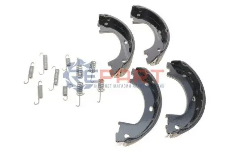 Фото Колодки ручника MB Sprinter 509-519 06- (174x42) TEXTAR (91069000) зображення 1