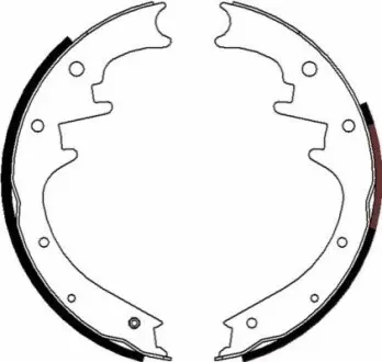 Гальмівна колодка JEEP CHEROKEE, GRAND CHEROKEE I 2.4-5.2 09.91-01.08 TEXTAR 91069700