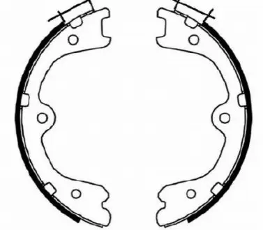 Гальмівна колодка INFINITI FX, JX, M, M37, Q50, Q60, Q70, QX60, QX70 NISSAN ELGRAND, GT-R, MURANO I, MURANO II, MURANO III, PATHFINDER IV, QUEST 2.0-5.6 01.03 TEXTAR 91073100