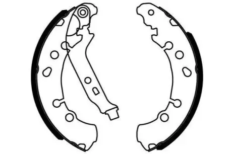 Гальмівна колодка DAIHATSU CHARADE VIII TOYOTA AYGO X, YARIS 1.0-1.5 01.05 TEXTAR 91075000