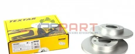 Фото 1 — Диск гальмівний (передній) VW Caddy I 82-92 (239x12) PRO TEXTAR (92010603) Фото Диск гальмівний (передній) VW Caddy I 82-92 (239x12) PRO TEXTAR (92010603) зображення 1