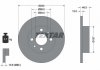 Тормозной диск - TEXTAR 92034500 (5961814, 71338423, 71738423)