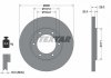 Тормозной диск - TEXTAR 92035600 (40206C7000, 40206C7001, 40206G9500)