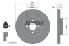 Тормозной диск TEXTAR (92053503) изображение 1