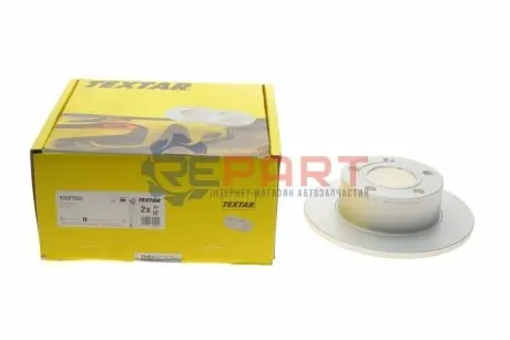 Фото 1 — Диск гальмівний (задній) Skoda Superb/VW Passat (245x10mm) PRO TEXTAR (92057503) Фото Диск гальмівний (задній) Skoda Superb/VW Passat (245x10mm) PRO TEXTAR (92057503) зображення 1
