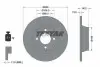 Диск гальмівний передн Лів/Прав AUDI 80 B4 1.6/1.9D/2.0 09.91-01.96 TEXTAR (92060400) зображення 1