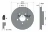 Тормозной диск TEXTAR (92062000) изображение 1