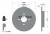 Тормозной диск TEXTAR (92088403) изображение 1