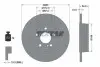 Диск гальмівний задн Лів/Прав MERCEDES E (VF210), E T-MODEL (S210) 2.0-4.3 06.96-03.03 TEXTAR (92091103) зображення 1