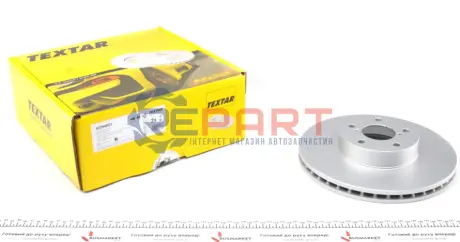 Диск гальмівний передн Лів/Прав SUBARU BRZ, FORESTER, IMPREZA, LEGACY I, LEGACY II, LEGACY III, LEGACY IV, LEGACY OUTBACK, LEGACY V, OUTBACK TOYOTA GT 86 1.5-2.5LPG 01.89 TEXTAR 92094603