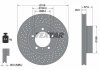 Тормозной диск TEXTAR 92100005 (фото 1)