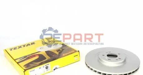 Диск гальмівний передн Лів/Прав MERCEDES M (W163) 2.7D-5.4 02.98-06.05 TEXTAR 92103205