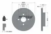 Тормозной диск TEXTAR (92103603) изображение 1