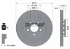 Тормозной диск - TEXTAR 92106105 (L8E0615301R, 3B0615301B, 4B0615301A)