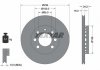 Гальмівний диск - TEXTAR 92106403 (6E0615301, JZW615301C, 8Z0615301C)