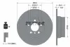 Фото Диск тормозной TEXTAR (92107403) изображение 6