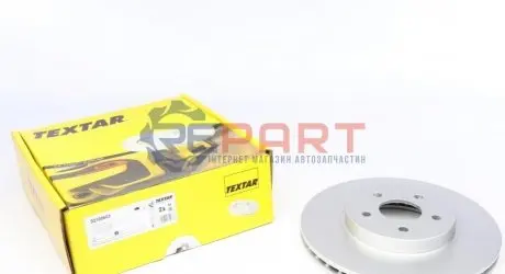 Диск гальмівний передн Лів/Прав FORD FOCUS I 2.0 03.02-11.04 TEXTAR 92109603