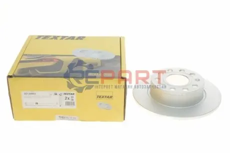 Фото 1 — Диск гальмівний (задній) VW Caddy 04-15 (253x9.9) PRO TEXTAR (92120903) Фото Диск гальмівний (задній) VW Caddy 04-15 (253x9.9) PRO TEXTAR (92120903) зображення 1