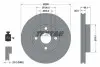 Тормозной диск TEXTAR (92125903) изображение 1