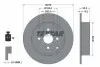 Диск гальмівний задн Лів/Прав TOYOTA COROLLA 1.4D/1.8/2.0D 01.01-10.07 TEXTAR (92126303) зображення 1
