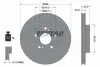 Тормозной диск TEXTAR (92128400) изображение 1