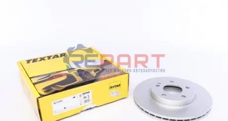 Фото Диск гальмівний (передній) MB A-class (W169) /B-class (W245) 05-12 (276x22) PRO TEXTAR (92131903) зображення 1
