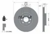 Тормозной диск TEXTAR (92145803) изображение 1