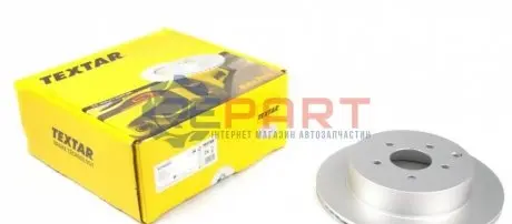 Диск гальмівний задн Лів/Прав INFINITI EX, FX, G, JX, M, M35, M37, Q50, Q60, Q70, QX60 NISSAN ELGRAND, MURANO I, MURANO II, MURANO III, PATHFINDER IV, QUEST 2.0-4.5 10.02 TEXTAR 92149303 Купити в Україні