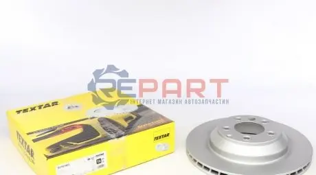 Диск гальмівний (задній) Audi Q7 06-16/Porsche Cayenne 02-/VW Touareg 03-10 (358x28) PRO TEXTAR 92151403 Купити в Україні