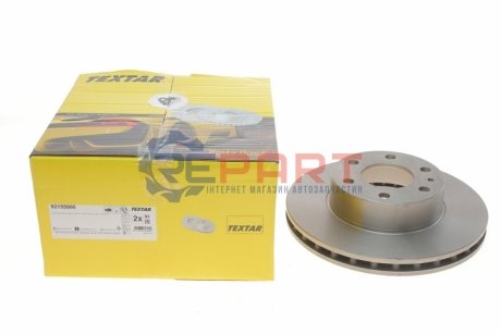 Тормозной диск - TEXTAR 92155900 (фото 1)