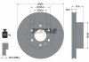 Гальмівний диск - TEXTAR 92155900 (фото 6)