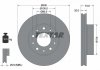 Тормозной диск - TEXTAR 92157303 (4249A6, 424938, 424937)