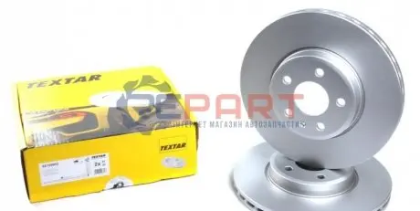 Фото Диск гальмівний (передній) Audi A4/A5 07- (314х24.9) (замінено на 92159905) TEXTAR (92159903) зображення 1