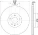 Диск гальмівний задн Лів/Прав AUDI A6 ALLROAD C6, A6 C6 2.7D-5.2 03.05-08.11 TEXTAR (92160403) зображення 1