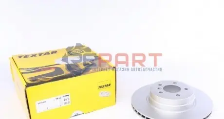 Диск гальмівний (задній) BMW X5 (E70/F15/F85)/X6 (E71,E72,F16) 06- (345x24) PRO+ TEXTAR 92161205 Купити в Україні