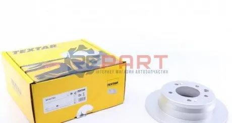 Фото Диск гальмівний (задній) Hyundai I30/ix35/Kia Cee'D/Sportage 08- (262x10) PRO TEXTAR (92161703) зображення 1