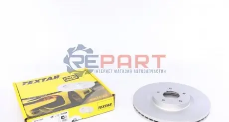 Диск гальмівний передн Лів/Прав INFINITI EX, FX, G, M, M35, M45 NISSAN MAXIMA VII, MURANO I, MURANO II 2.5-4.5 10.02 TEXTAR 92162405 Купити в Україні