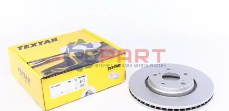 Диск тормозной TEXTAR 92163903
