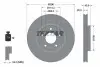 Фото Диск тормозной TEXTAR (92167405) изображение 2