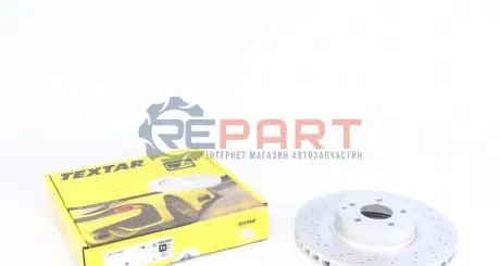 Диск гальмівний (передній) MB S-class (W221) 05-13 (335x32) PRO+ TEXTAR 92171905 Купити в Україні