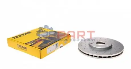 Диск гальмівний (передній) MB S-class (W221)/E-class (W211/W212) 05-13 (350x32) PRO+ TEXTAR 92176405 Купити в Україні