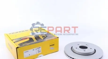 Фото Диск гальмівний (передній) Honda CR-V III-IV 2.0-2.2D-2.4 07- (293x28) PRO TEXTAR (92184803) зображення 1